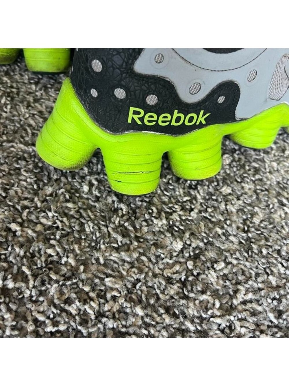 RARE Reebok ATV 19 Plus Neon Green All Terrain Sneakers Mens 13 Collectible - Picture 7 of 7
